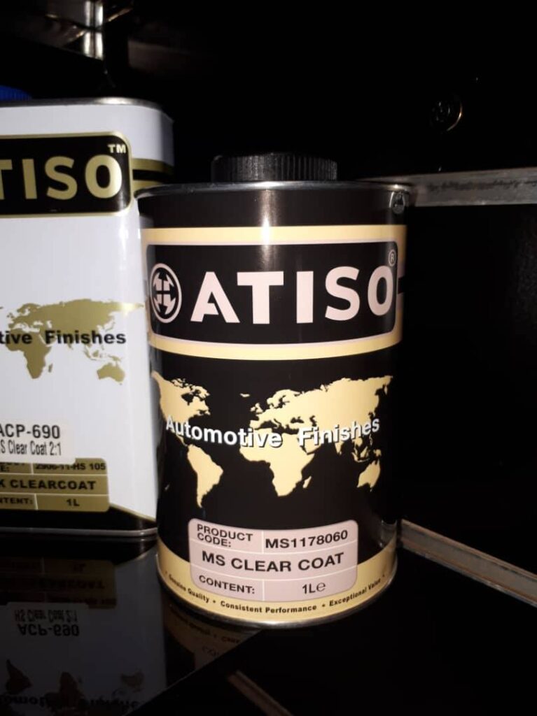 ATISO Base Coat AQ830 – Premium Automotive Pearl Finish in South Sudan