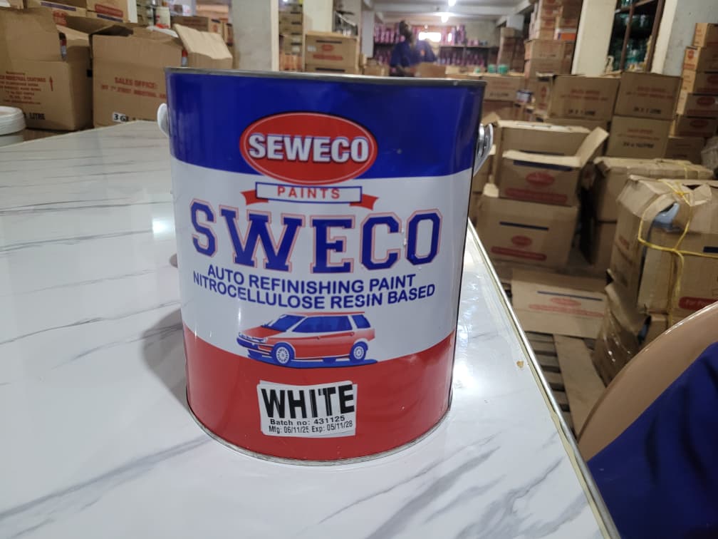 SWECO Auto Refinishing Paint – Nitrocellulose Resin in South Sudan