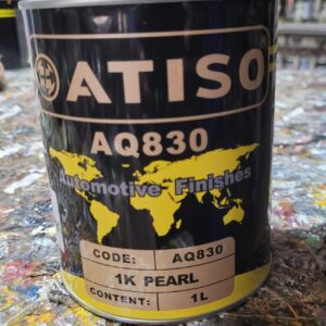 ATISO AQ830 Automotive Finishes 1K Pearl 1 Litre for sale in Kampala, Uganda at the best prices - raeK Chemicals Ltd