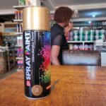 Spray Paint (Gold) - Ultra Acrylic Paint for sale at the best prices in Kampala, Uganda at raeK Chemicals Ltd
